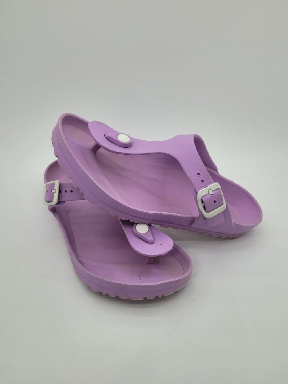 Birkenstock Birks Gizeh Sandal EVA Light Purple Lavender EU 37 6.5 US Waterproof